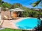 Chambre d'h&ocirc;tes &agrave; Calcatoggio, la c&ocirc;te ouest, en Corse du Sud, labellis&eacute; G&icirc;tes de France : la piscine