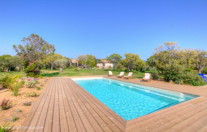 N &deg; Bed And Breakfast20121 FIGARI - Corse - Chez Jeanne - Chambres d'h&ocirc;te &agrave; Figari, le sud Corse en Corse du sud : la piscine