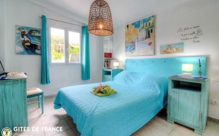 N &deg; Bed And Breakfast22772 Pianottoli-Caldarello - Corse - Chambre d'H&ocirc;tes &agrave; Pianotoli Caldarello - le sud Corse - labellis&eacute; G&icirc;tes de France : La chambre